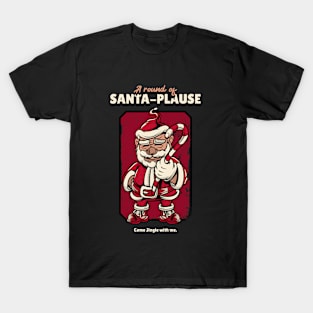 Santa Clause Christmas Design T-Shirt